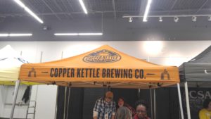 Copper Kettle Brewing Tent