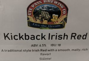 Kick Back Irish Red - Ute Pass Brewing