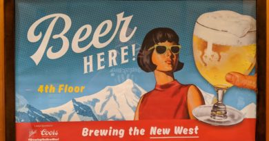 Beer Here! Exhibit Sign