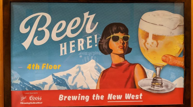 Beer Here! Exhibit Sign