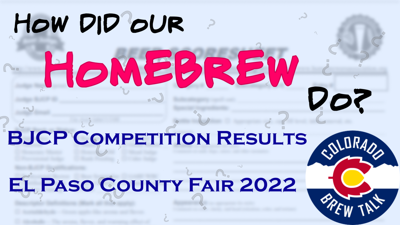 How did our Homebrew Do? BJCP Competition Results for El Paso County